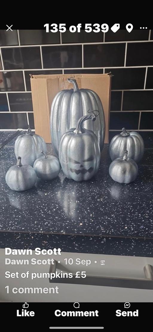 Buy & Sell Cheshunt Broxbourne - Photos for Set of 7 pumpkins
