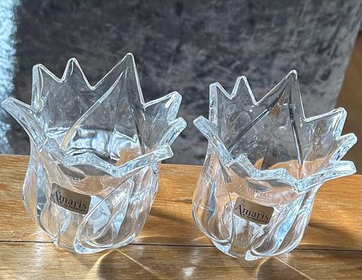 Buy & Sell Shirley Solihull - Photos for 2 glass Candle holders