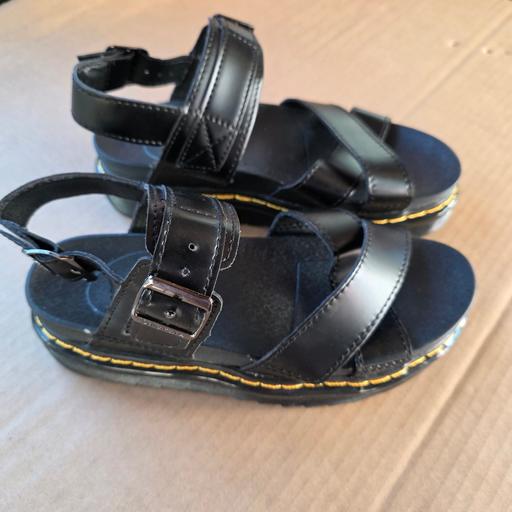 Buy & Sell Stourbridge Dudley - Photos for Dr Martens Black Leather Sandals Uk 6.5