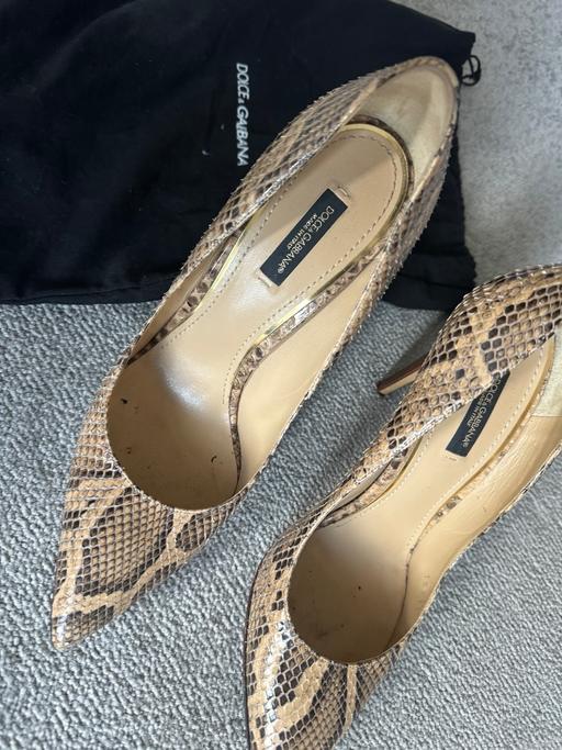 Buy & Sell Edgware Road West London - Photos for Dolce & Gabbana snake skin pumps