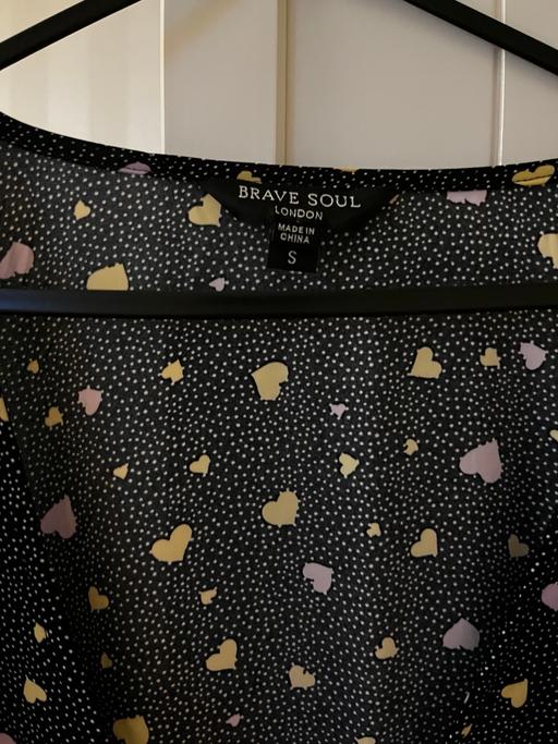 Buy & Sell Preston Brook Halton - Photos for New black / yellow wrap dress