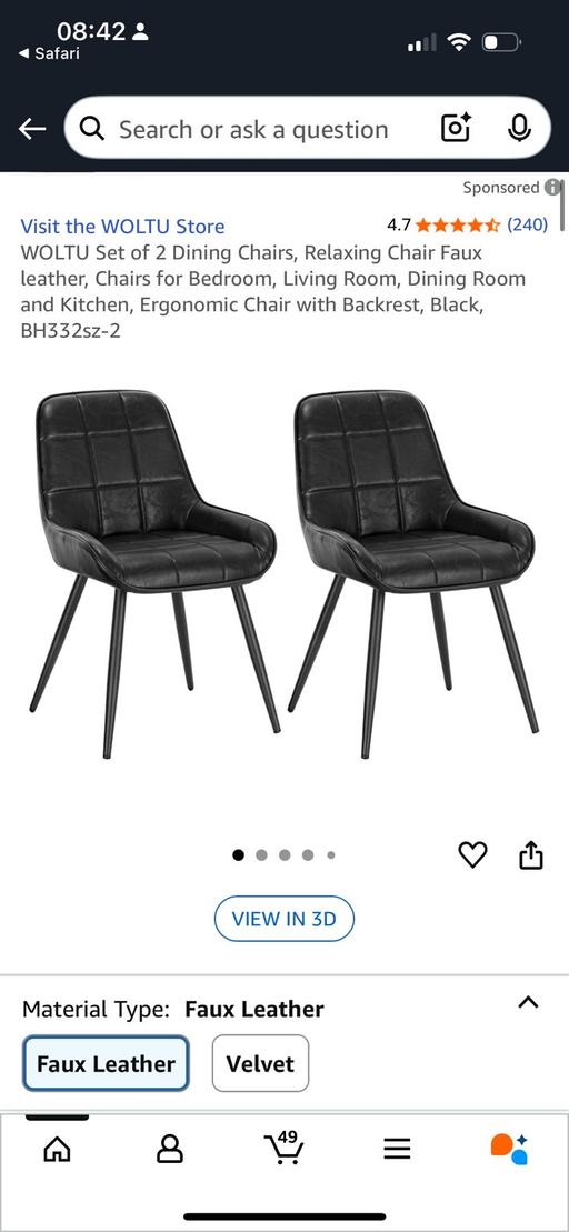 Buy & Sell Fradley Lichfield - Photos for dining chairs