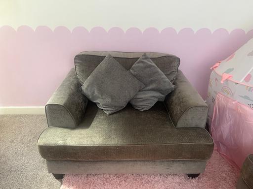 Buy & Sell Northfield Birmingham - Photos for Grey sofa and cuddle chair