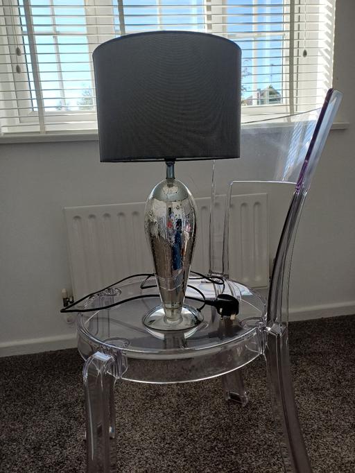 Buy & Sell Newchapel Newcastle-under-Lyme - Photos for grey and silver lamp