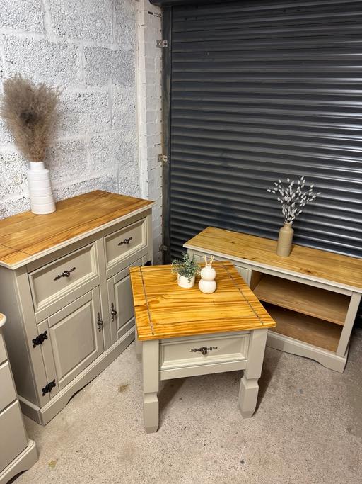Buy & Sell Hoobrook Wyre Forest - Photos for Mexican pine living room furniture set cream