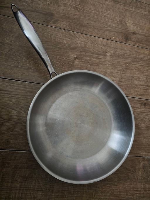 Buy & Sell Pensnett Dudley - Photos for ERNESTO LARGE STAINLESS STEEL FRYING PAN