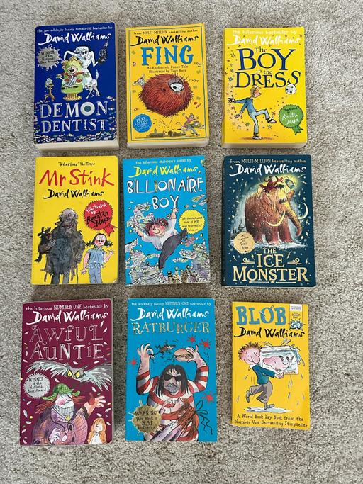 Buy & Sell Cann Hall East London - Photos for David Walliams books bundle - Paperback