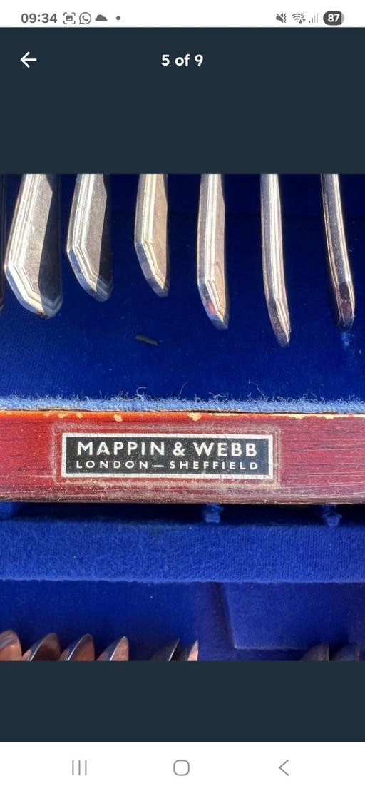 Buy & Sell Hayes Hillingdon - Photos for Walker & Hall Mappin & Webb Antique EPNS Silv