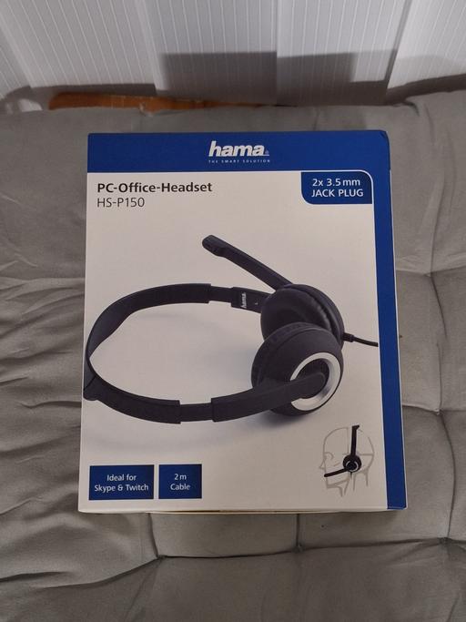 Buy & Sell Cann Hall East London - Photos for Hama HS-P150 PC Office Headset 2m-Cable New