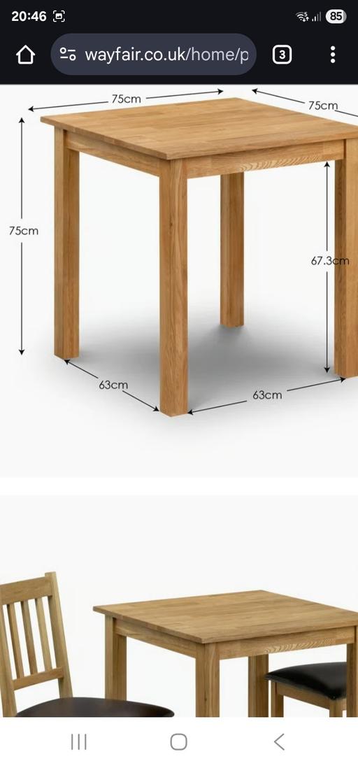 Buy & Sell Penton Corner Test Valley - Photos for New Oak kitchen table