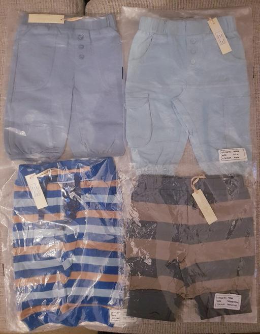 Buy & Sell Blackhorse Road East London - Photos for 4 pairs of newborn baby trouser bundle