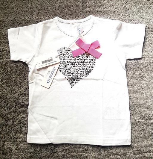 Buy & Sell Blackhorse Road East London - Photos for Designer Simonetta baby girl's white t-shirt