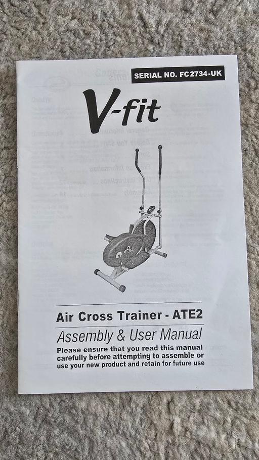 Buy & Sell Limehouse East London - Photos for V-Fit Elliptical / Cross Trainer