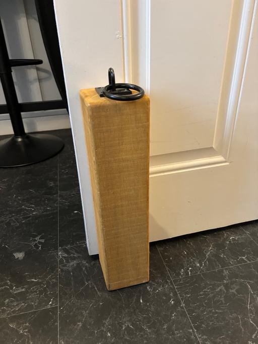 Buy & Sell Newbold Rugby - Photos for Wooden doorstop