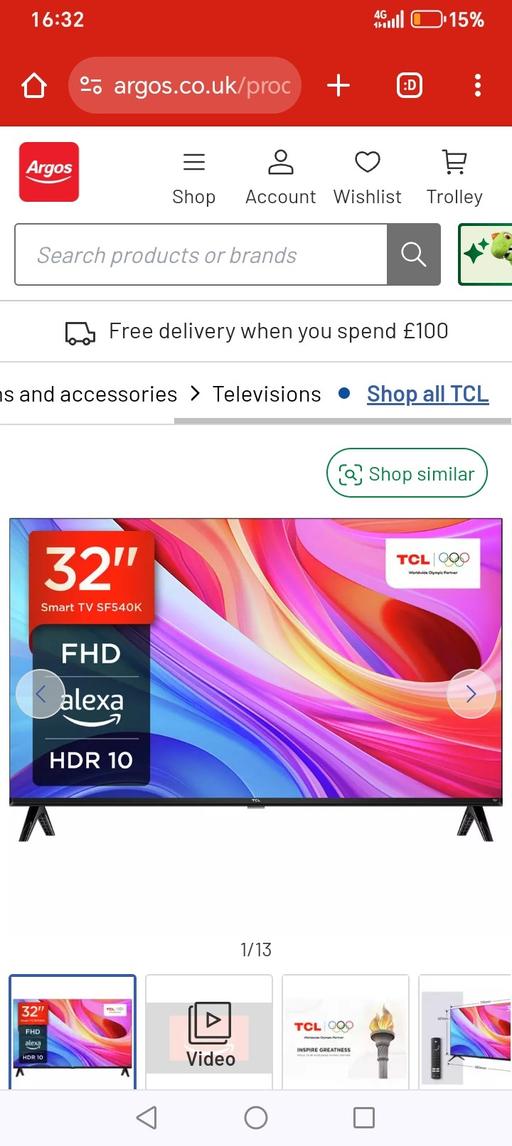 Buy & Sell Moseley Birmingham - Photos for smart alexa fire TV 32