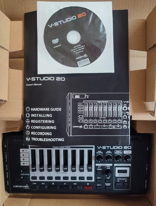 Buy & Sell Kilnhurst Rotherham - Photos for V-Studio 20 recording package