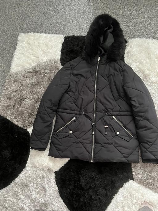 Buy & Sell Stonebroom North East Derbyshire - Photos for black coat size 10