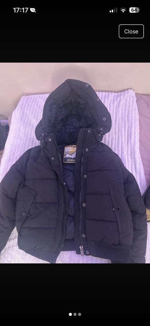 Buy & Sell Cheam Sutton - Photos for Black Superdry Jacket