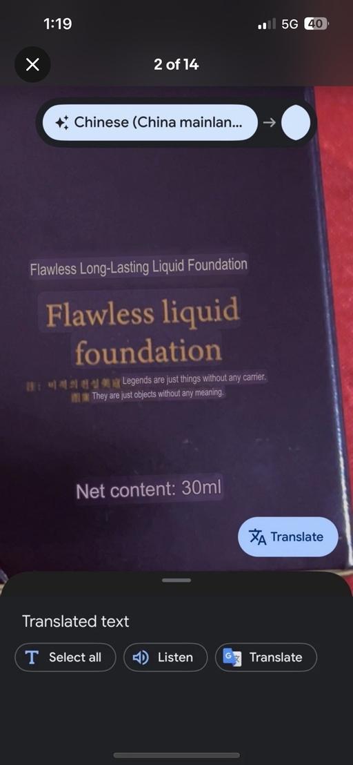 Buy & Sell Northville South Gloucestershire - Photos for Flawless liquid foundation - ivory white