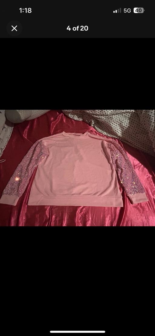 Buy & Sell Horfield Bristol - Photos for Ladies sequin patchwork sweater size L