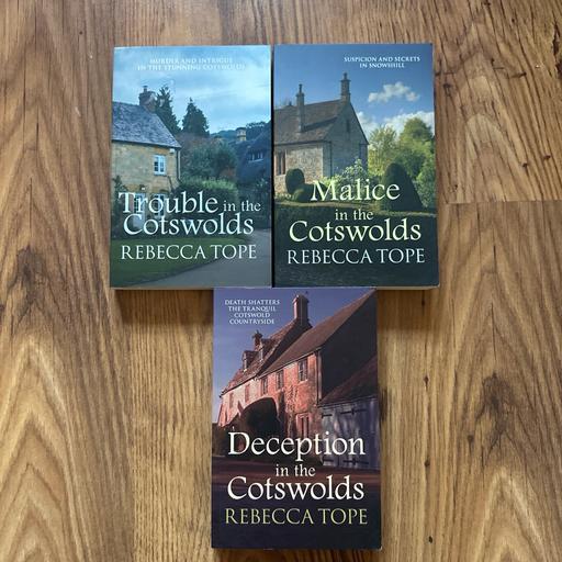 Buy & Sell Atherton Wigan - Photos for 3 Book Bundle By Rebecca Tope