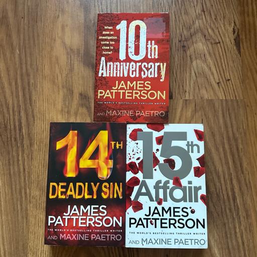 Buy & Sell Atherton Wigan - Photos for 3 Book Bundle By James Patterson