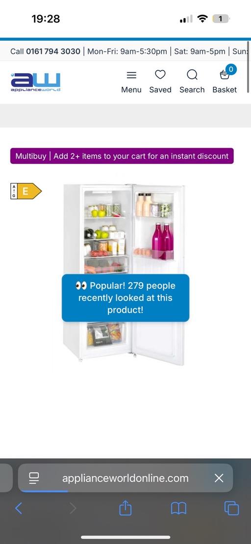 Buy & Sell Millbank Central London - Photos for Teknix Fridge / Freezer White