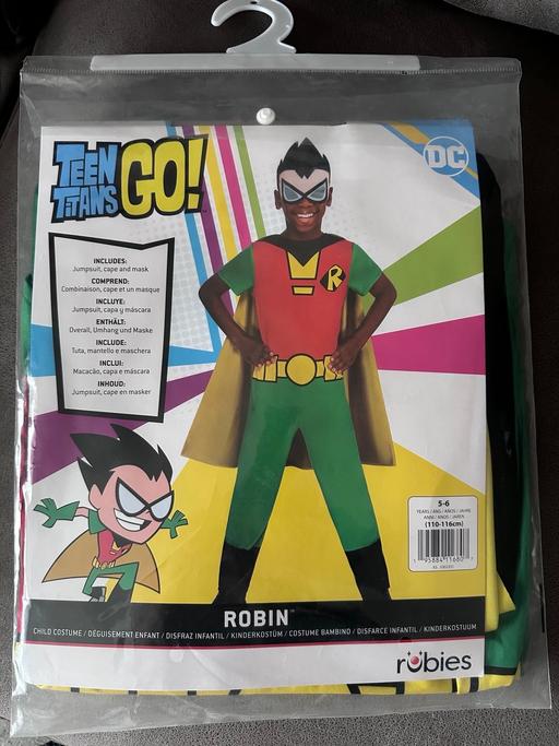 Buy & Sell Minworth Trade Park Birmingham - Photos for Teen Titans Go Robin Child Costume 5-6 Years