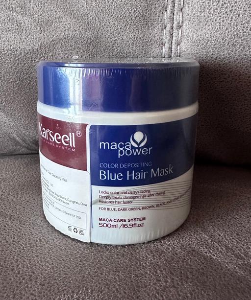 Buy & Sell Minworth Trade Park Birmingham - Photos for Karseell Blue Hair Mask 500ml NEW