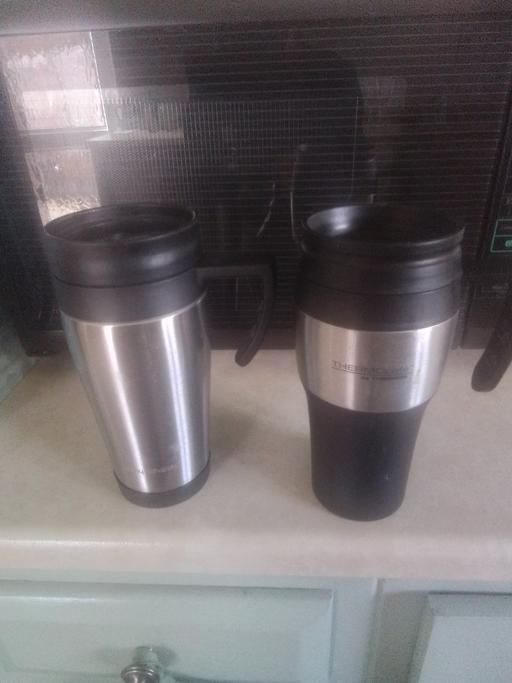 Buy & Sell Aldridge Walsall - Photos for TWO LARGE THERMOS TRAVEL MUGS