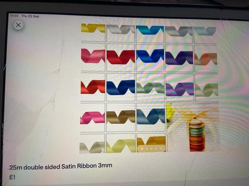 Classes Southend South East London - Photos for 25m double sided satin ribbon