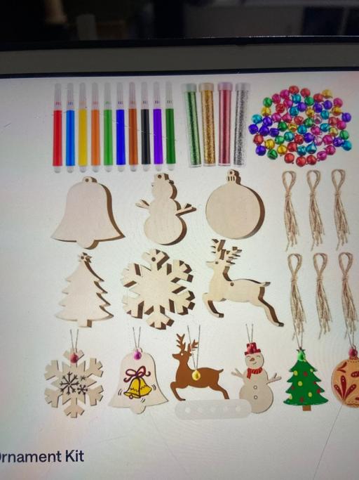 Classes Southend South East London - Photos for Wooden Christmas ornament kit for kids craft