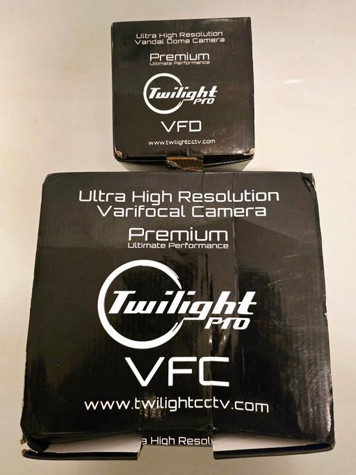 Buy & Sell Greenwich South East London - Photos for Set of 2 Twilight Pro High Resolution Cameras