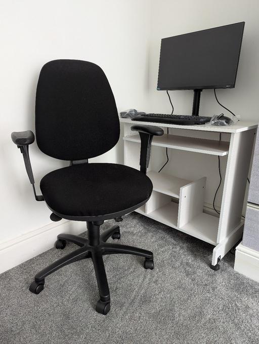 Buy & Sell Kensington South West London - Photos for Homeworking desk, swivel chair, monitor, keyb