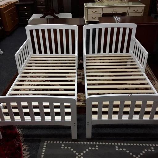 Buy & Sell Saint Pauls Trading Estate Tameside - Photos for 2 white wood toddler bed frames £50 EACH