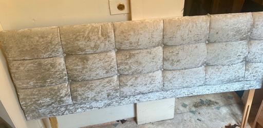 Buy & Sell Richmond North Yorkshire - Photos for Satin sliver headboard - double bed