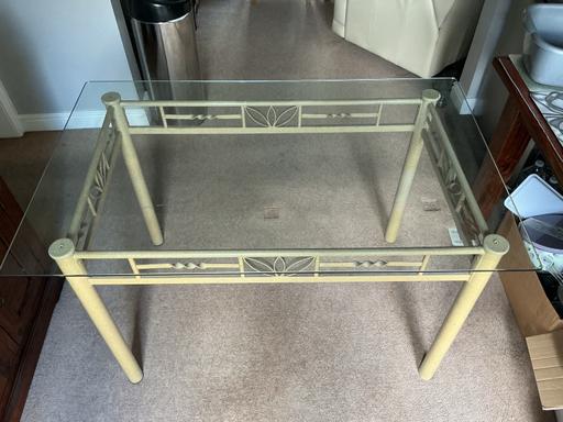 Buy & Sell Wesham Fylde - Photos for Glass top kitchen table ONLY