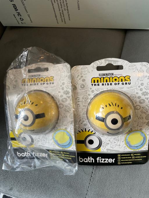 Buy & Sell Kings Heath Birmingham - Photos for New 2x Minions bath fizzers