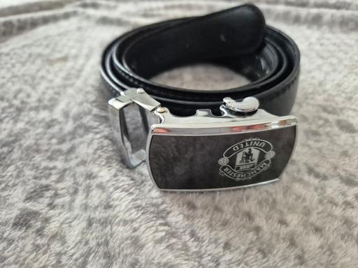 Buy & Sell Allenton Derby - Photos for Mens Manchester United leather belt 120 cm