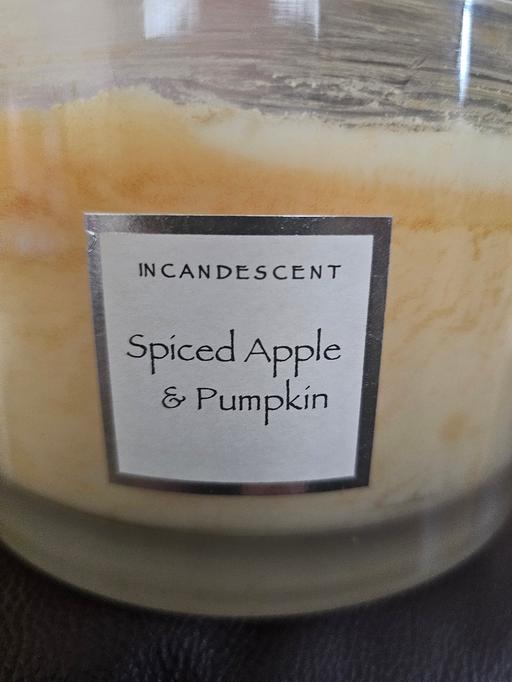 Buy & Sell Holly Hall Dudley - Photos for INCANDESCENT XL SPICED APPLE & PUMPKIN CANDLE