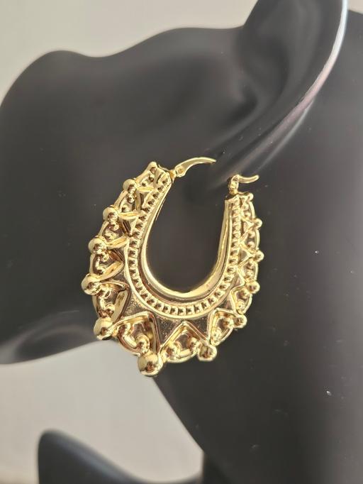 Buy & Sell Croydon Croydon - Photos for XLarge gold plated creole earrings