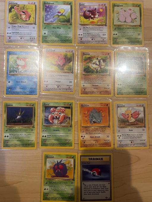 Buy & Sell Knebworth North Hertfordshire - Photos for Pokemon cards - x14 Jungle Set 1999
