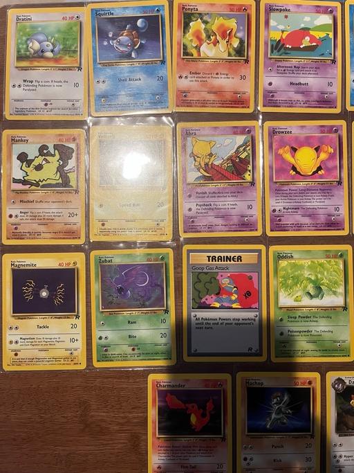 Buy & Sell Knebworth North Hertfordshire - Photos for Pokemon cards - x24 Team Rockets