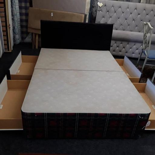 Buy & Sell Saint Pauls Trading Estate Tameside - Photos for Silentnight 4ft 6-inch DOUBLE divan bed