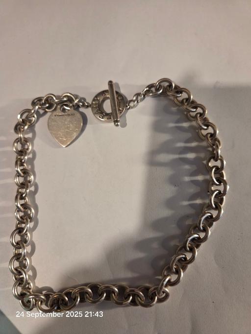 Buy & Sell Stonebroom North East Derbyshire - Photos for Tiffany & co 925 silver necklace