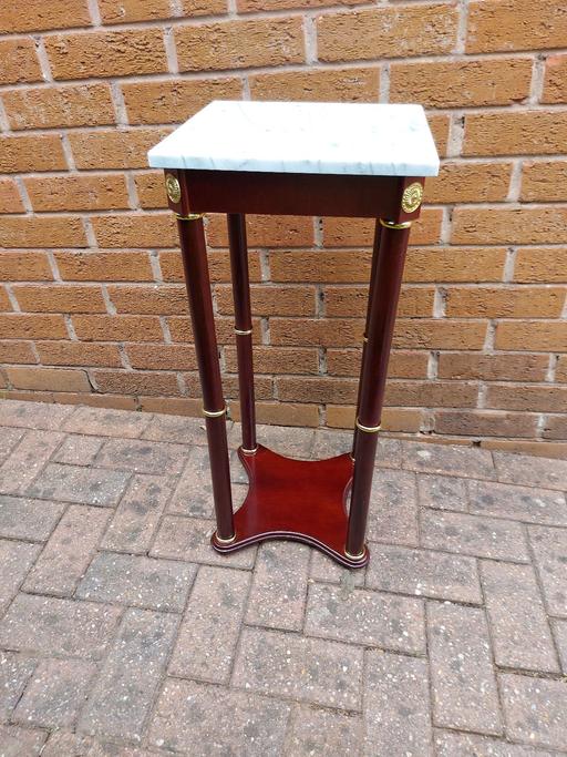 Buy & Sell Kings Norton Birmingham - Photos for Vintage tall side table marble top