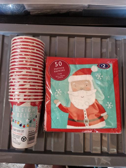 Buy & Sell Ramsgate Thanet - Photos for bn Xmas napkins and cups