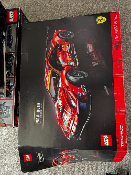 Buy & Sell Pontefract Wakefield - Photos for Lego Technic Ferrari 488 GTE AF corse #51