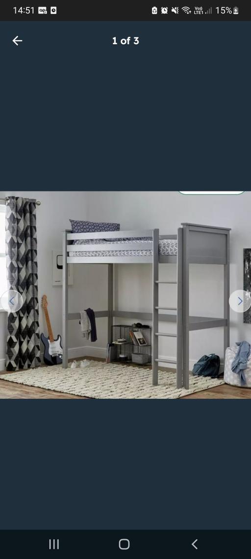 Buy & Sell Shacklewell North London - Photos for High sleeper single bed