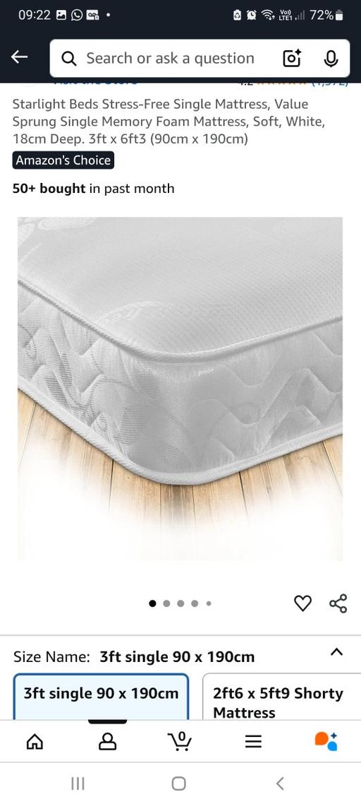 Buy & Sell Stoke Newington North London - Photos for single mattress